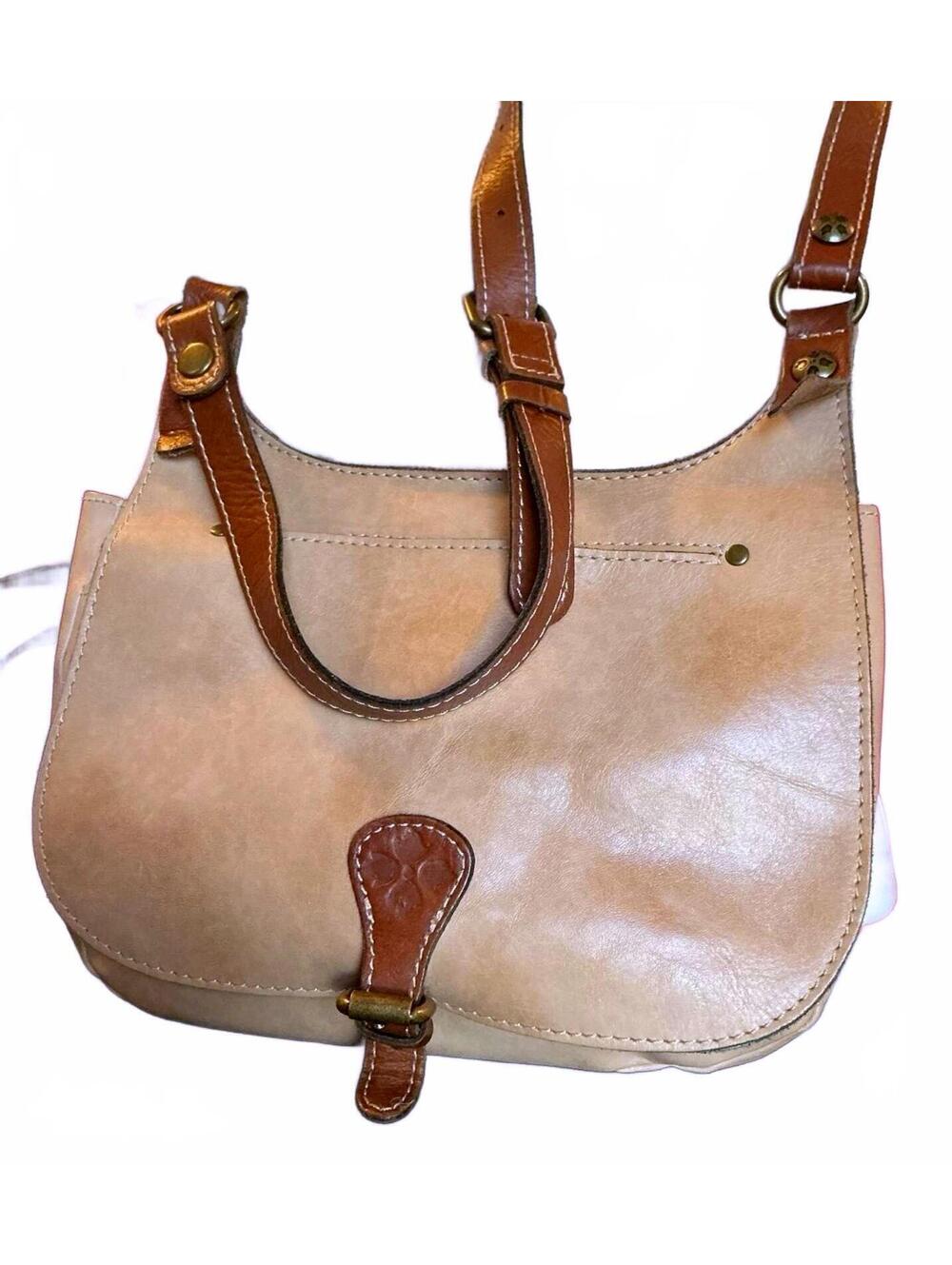 Patricia Nash Saddle Crossbody Leather Bag London Heritage Collection Cowgirl